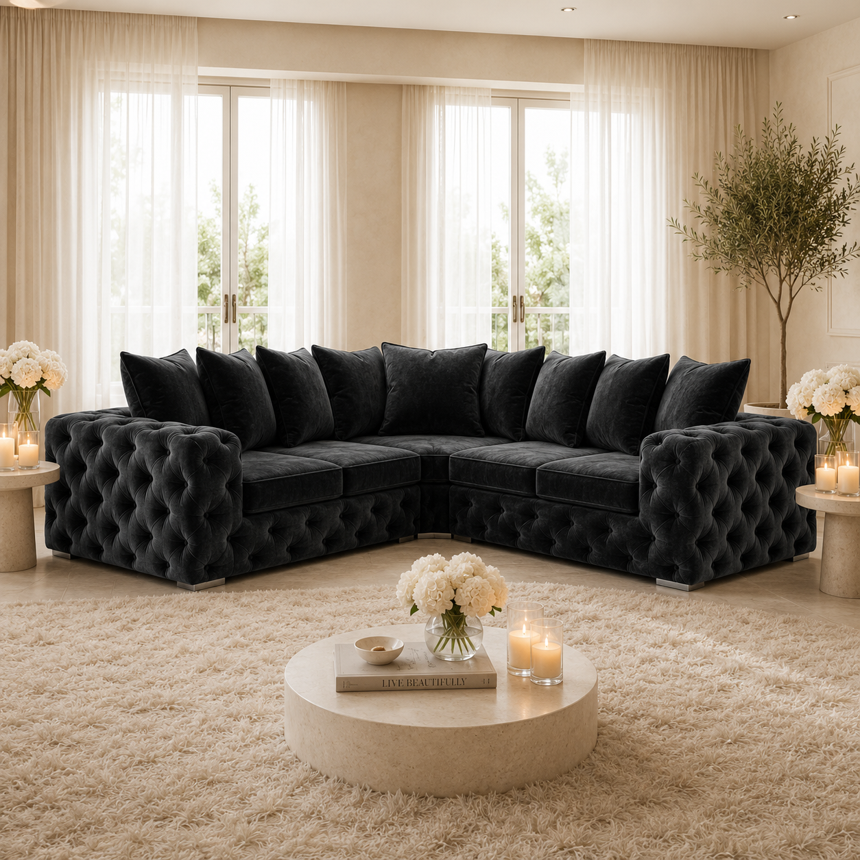 Istanbul Large Corner Sofa