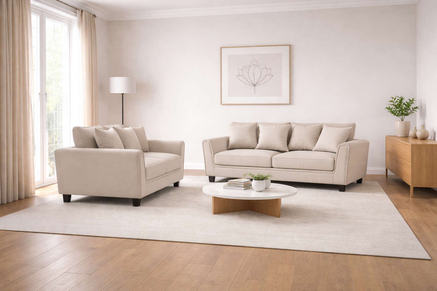 Marylyn 3 + 2 Sofa Set