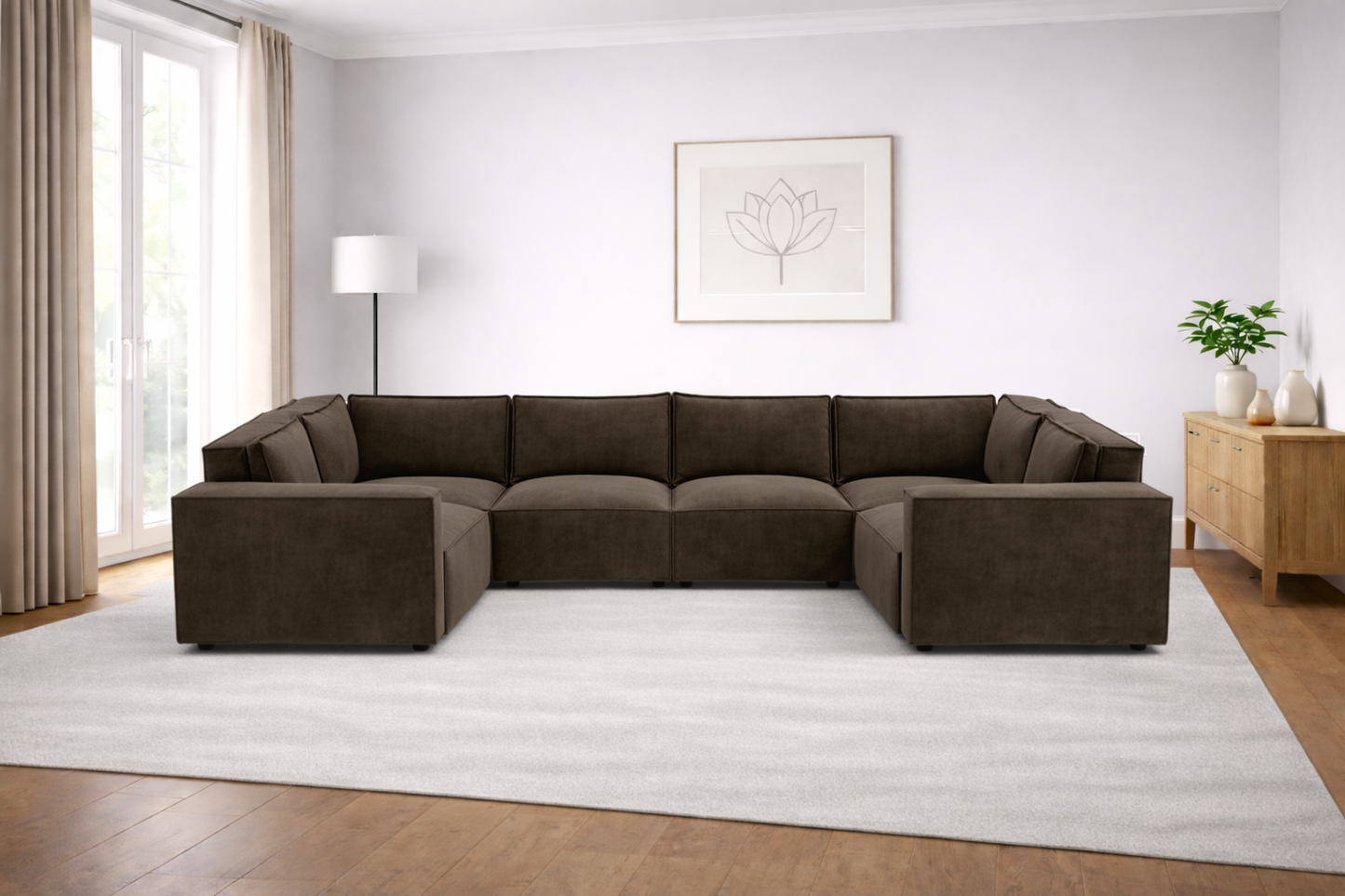 Stratford Luxe  XL U Shape Open End