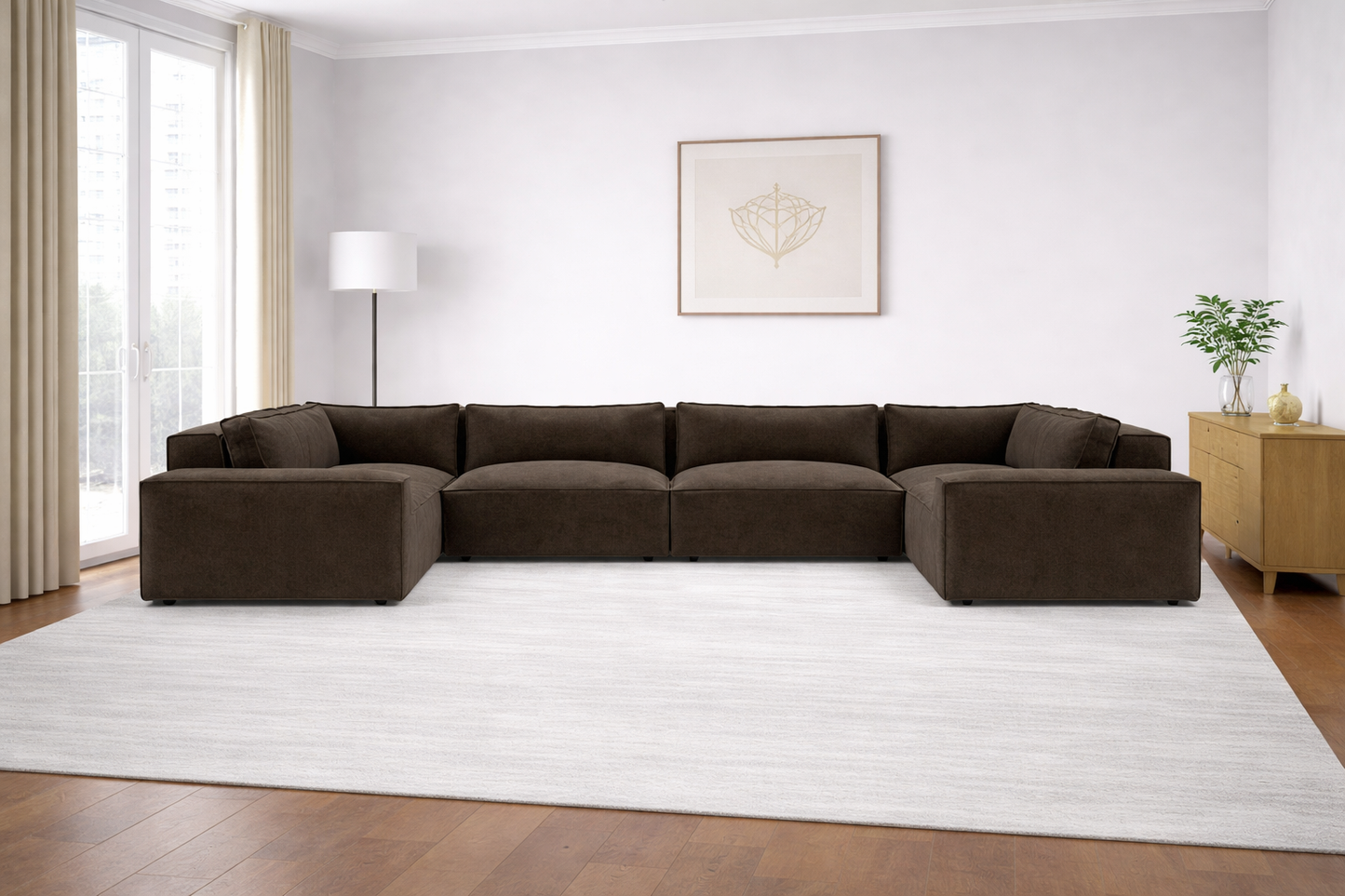 Stratford Luxe XL U Shape Closed End