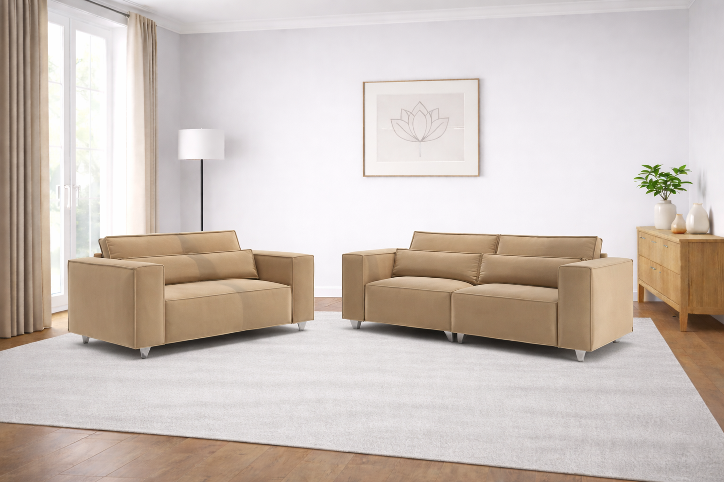 Como 3&2 Seater Set