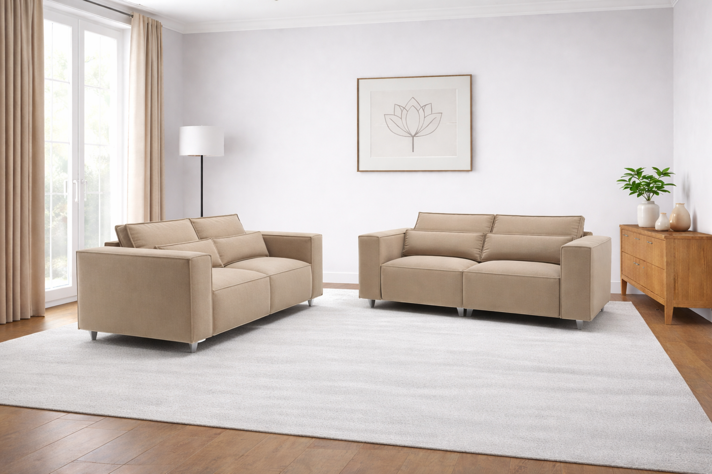 Como 3&2 Seater Set