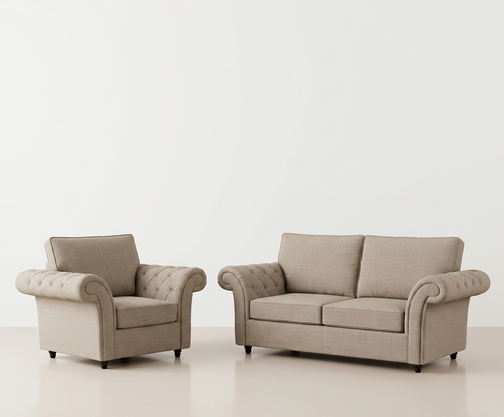 Crofton 3 Seater + Arm Chair