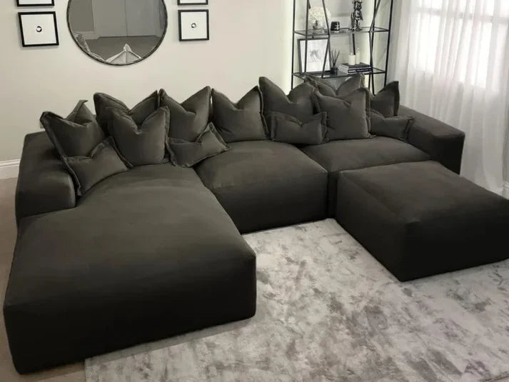 Brooklyn Large 3 Seater L shaped Sofa