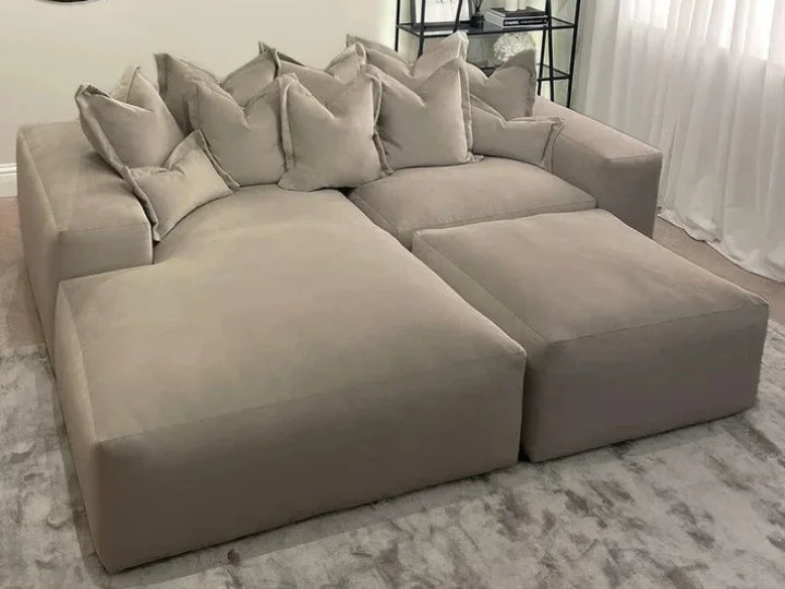 Brooklyn 2 Seater L shaped Sofa