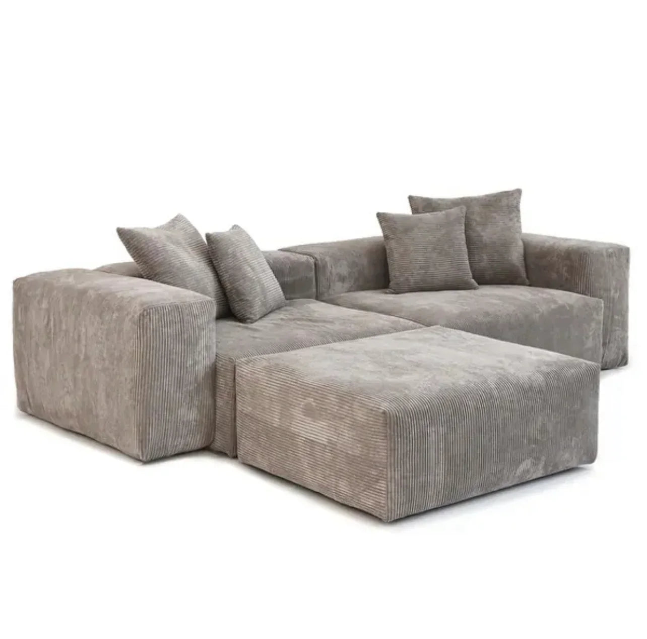 Kensington Modular 2 Seater Sofa + Footstool