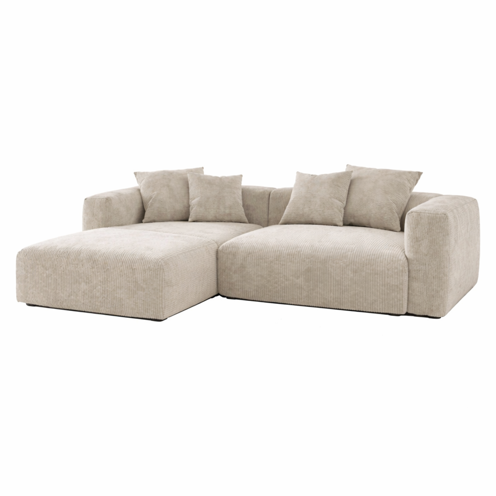 Kensington Modular 2 Seater Sofa + Footstool