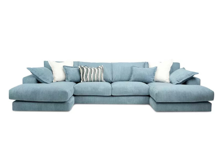 London Large Double Ended Chaise Sofa