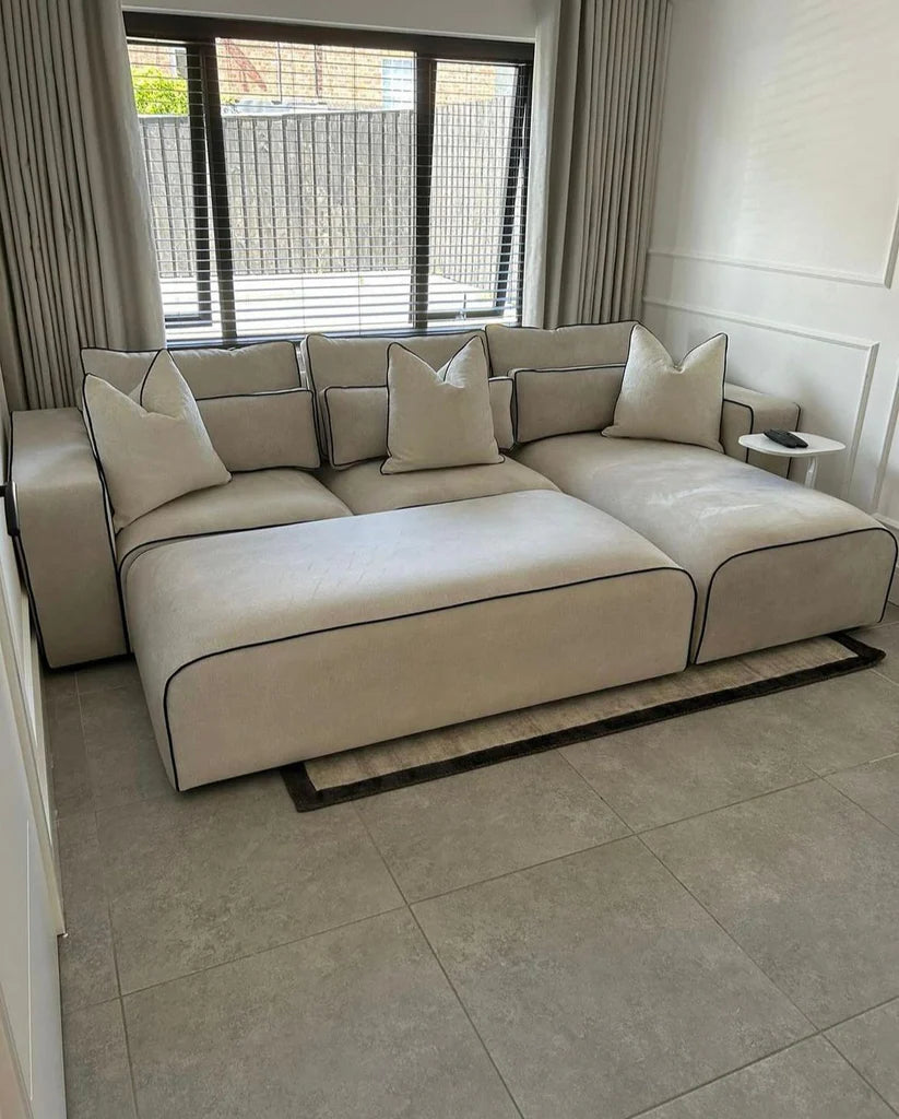 Camden Modular Lshaped sofa with Footstool