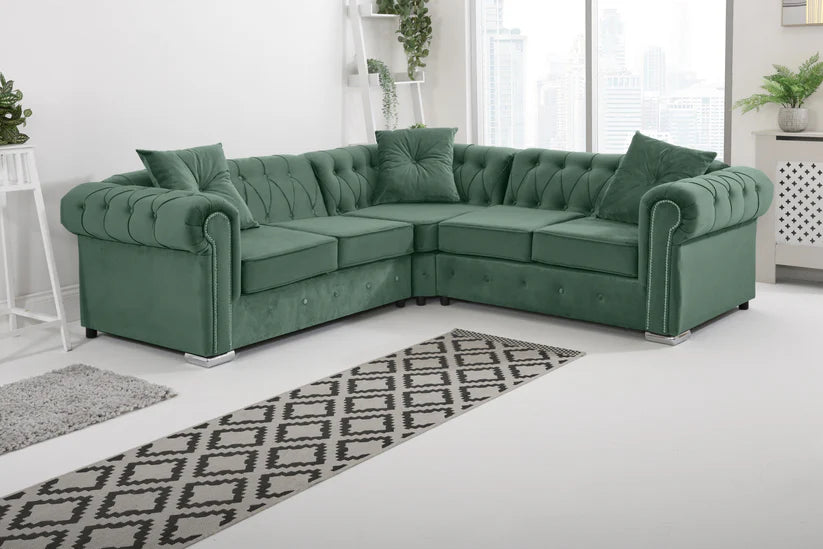 Fiorentino Chesterfield - Corner - Extra Cushion