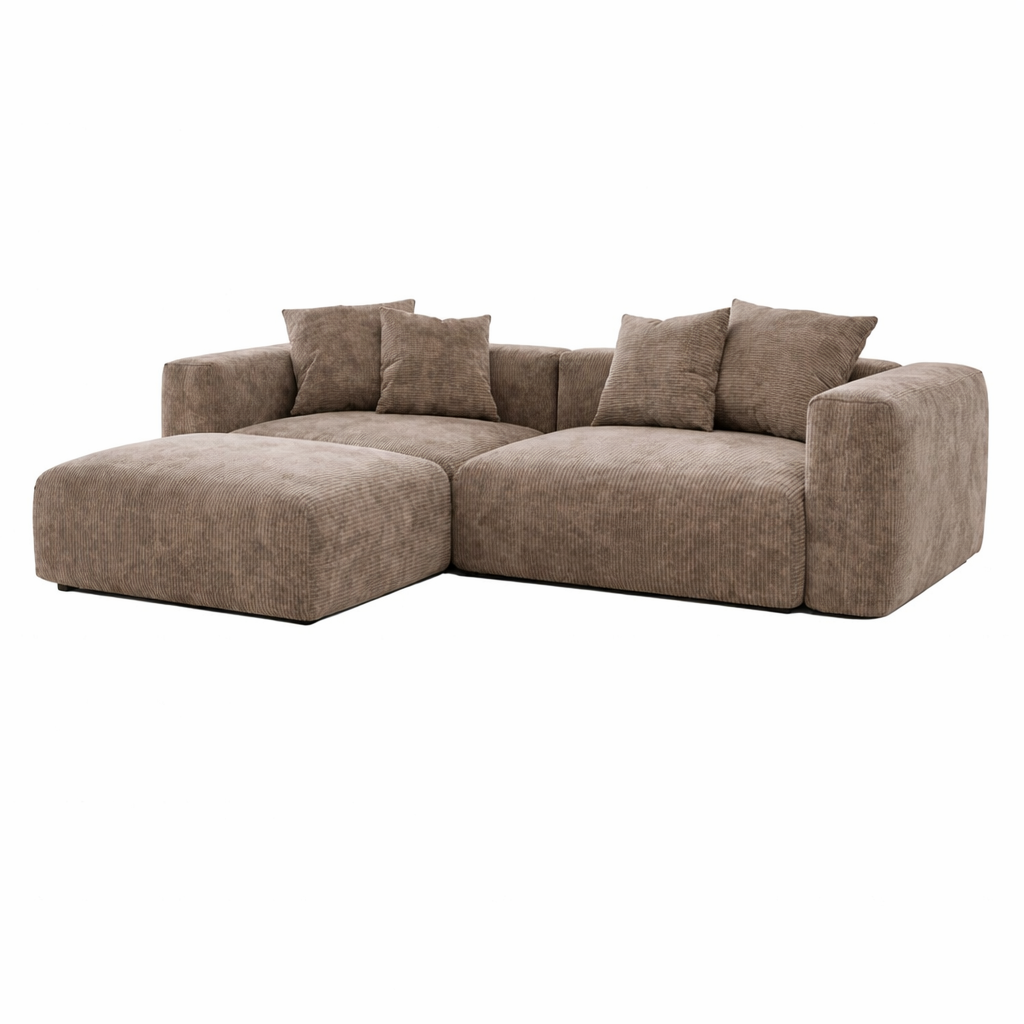 Kensington Modular 2 Seater Sofa + Footstool