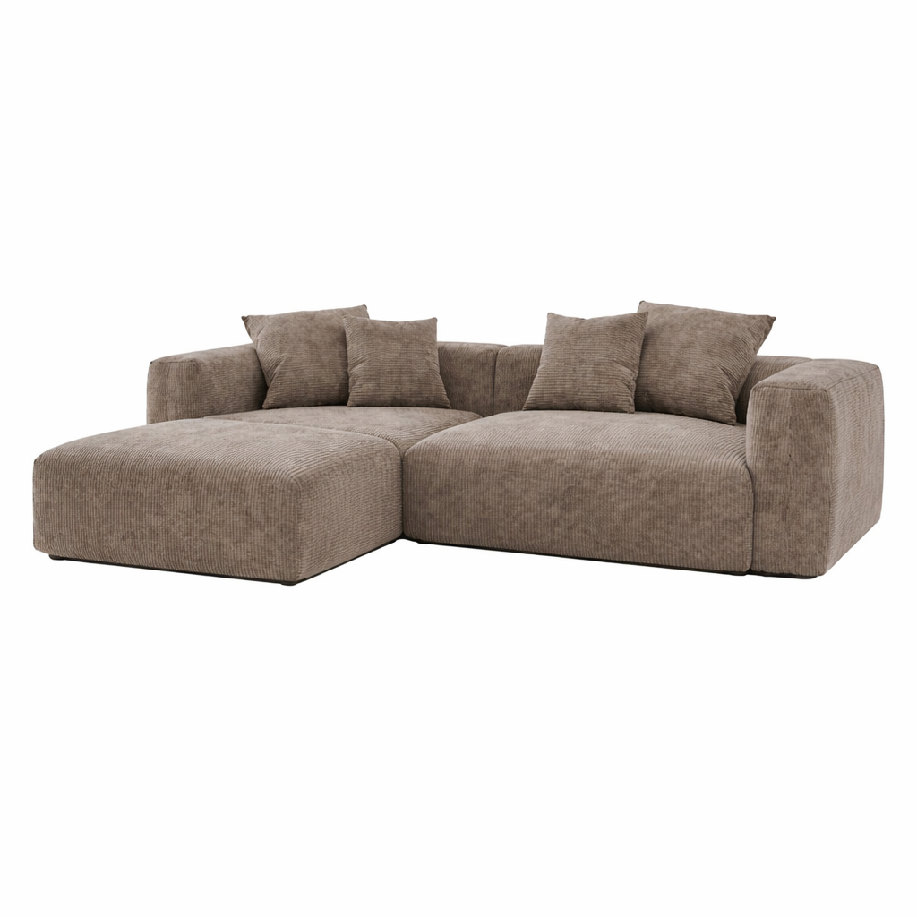 Kensington Modular 2 Seater Sofa + Footstool