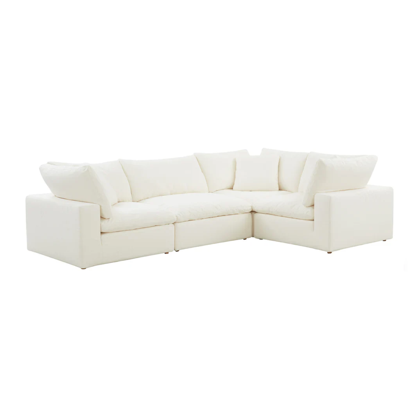 Cloud L Shape Closed End Sofa - Modular