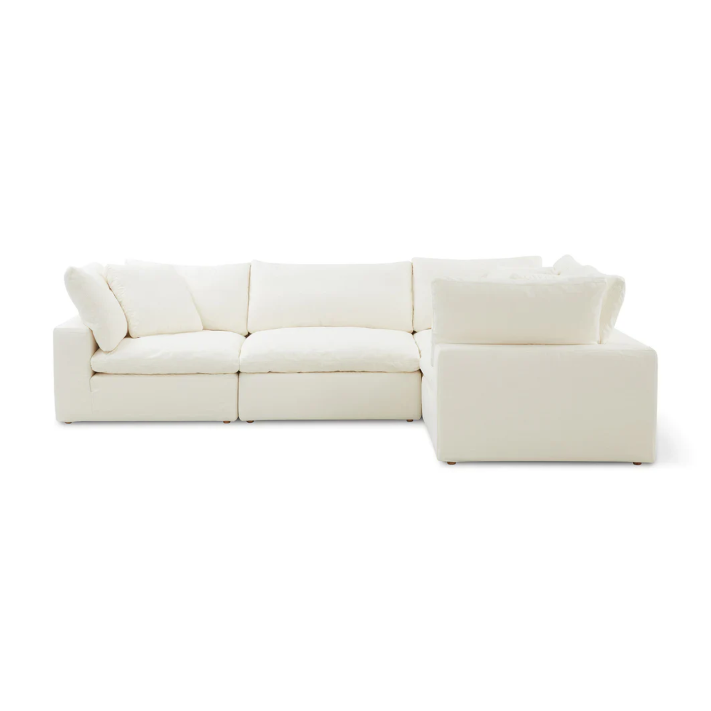 Cloud L Shape Closed End Sofa - Modular