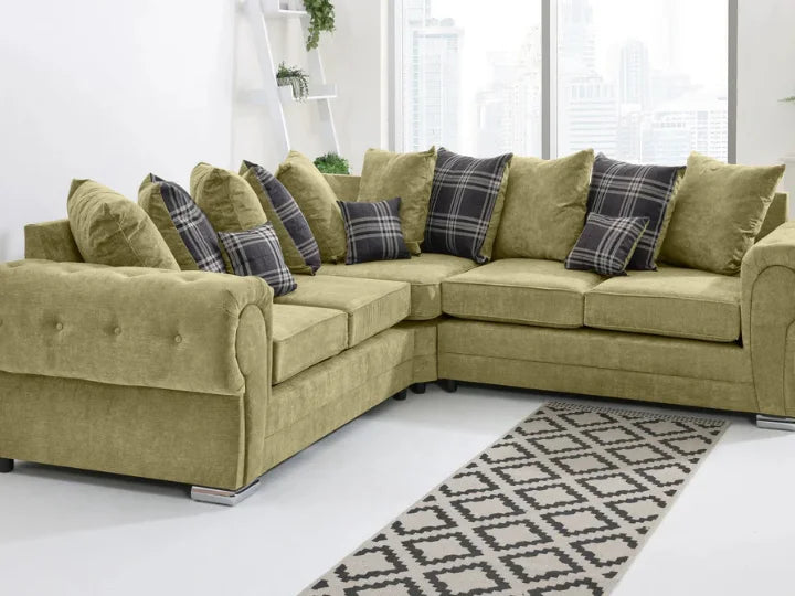 Venezia Chenile Corner Scatterback