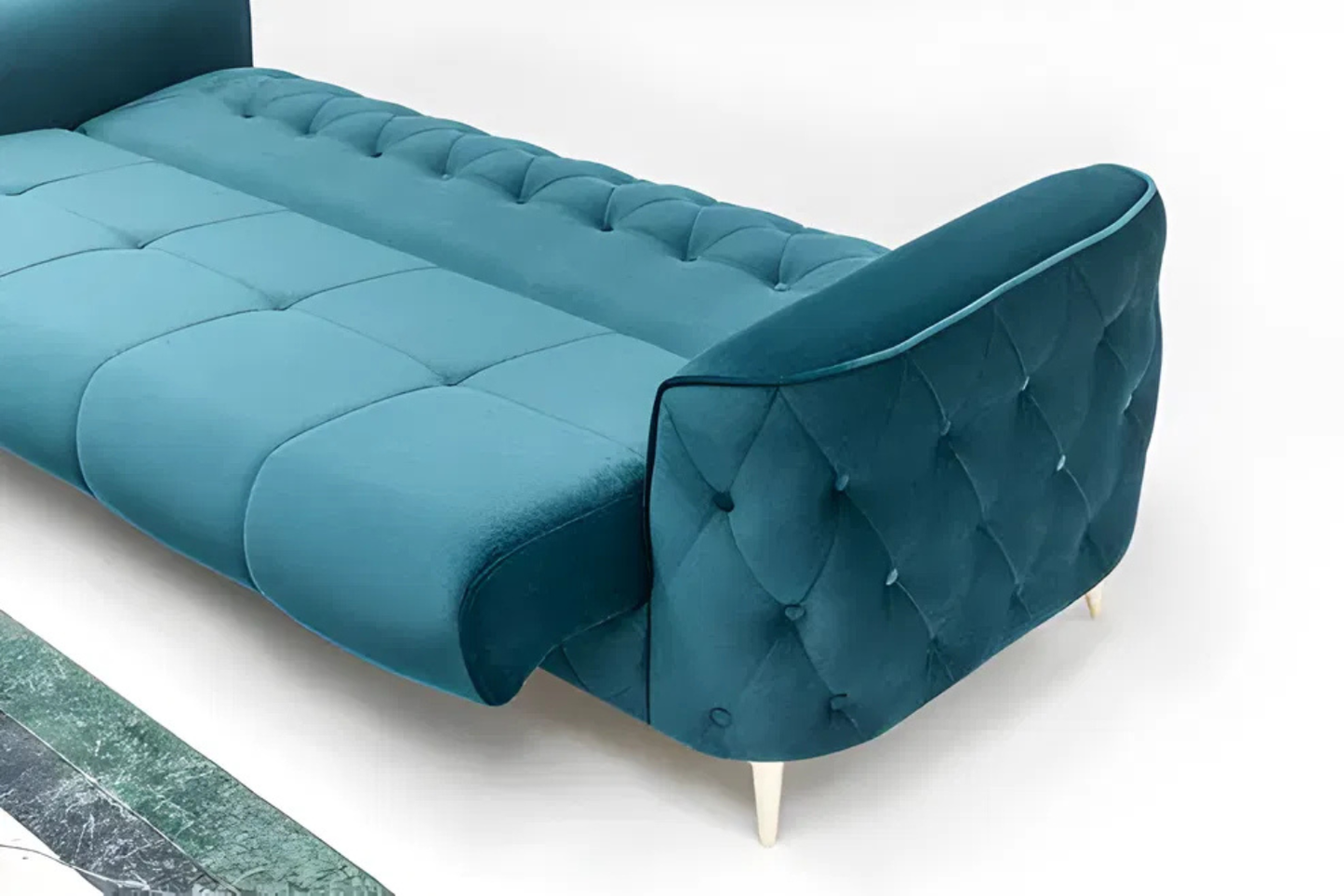 Bodrum Luxury Velvet Sofa Set – 3 Seater & 2 Seater