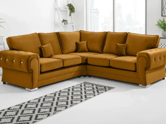 Verona Plush Corner Fullback + Diamonds