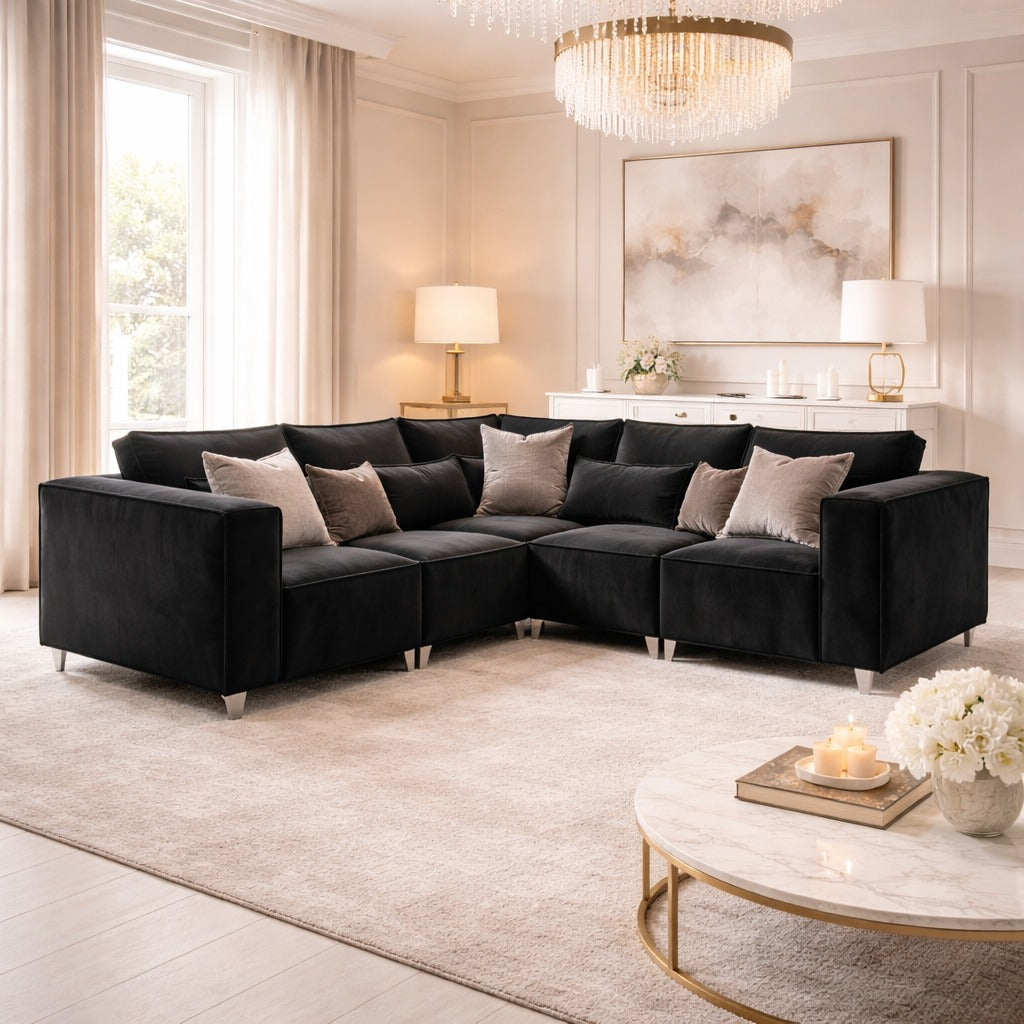 Como 6 Seater Corner Left Hand