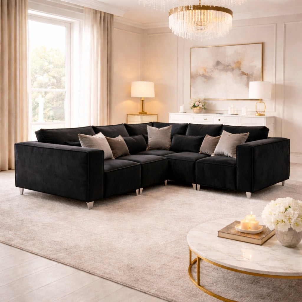 Como 4 Seater Corner Left Hand
