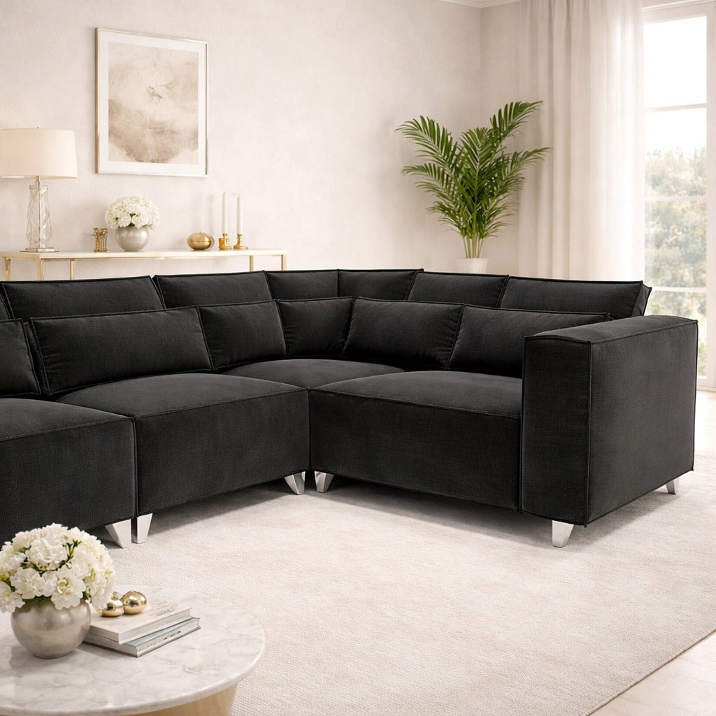 Como 4 Seater Corner Right Hand