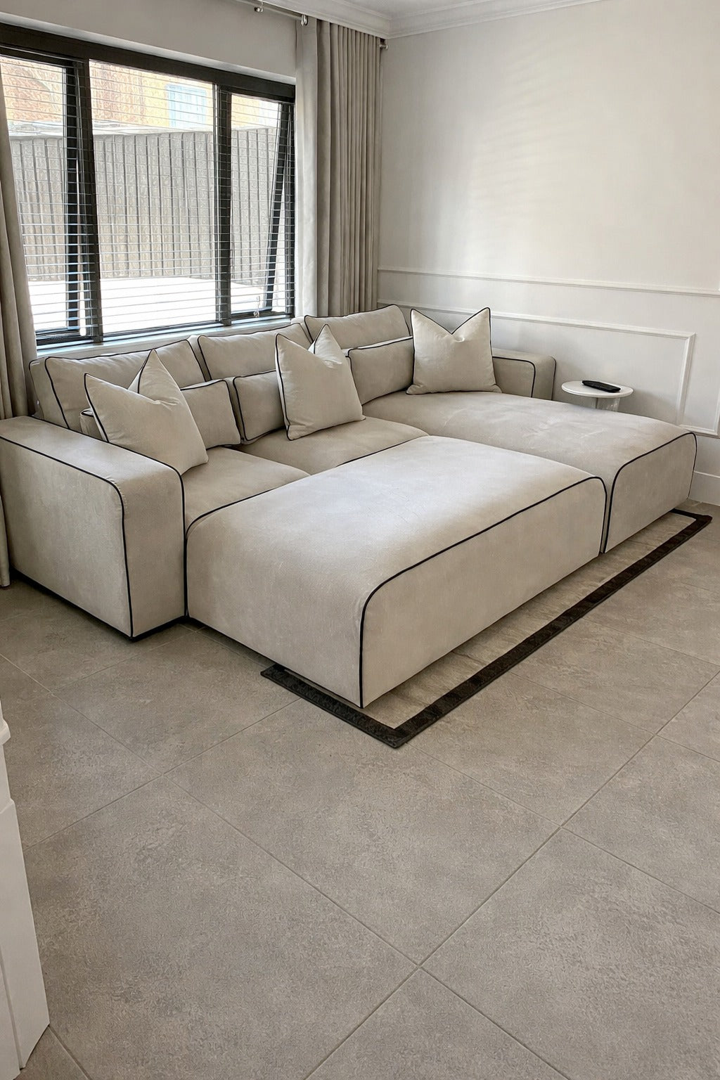Camden Modular Lshaped sofa with Footstool