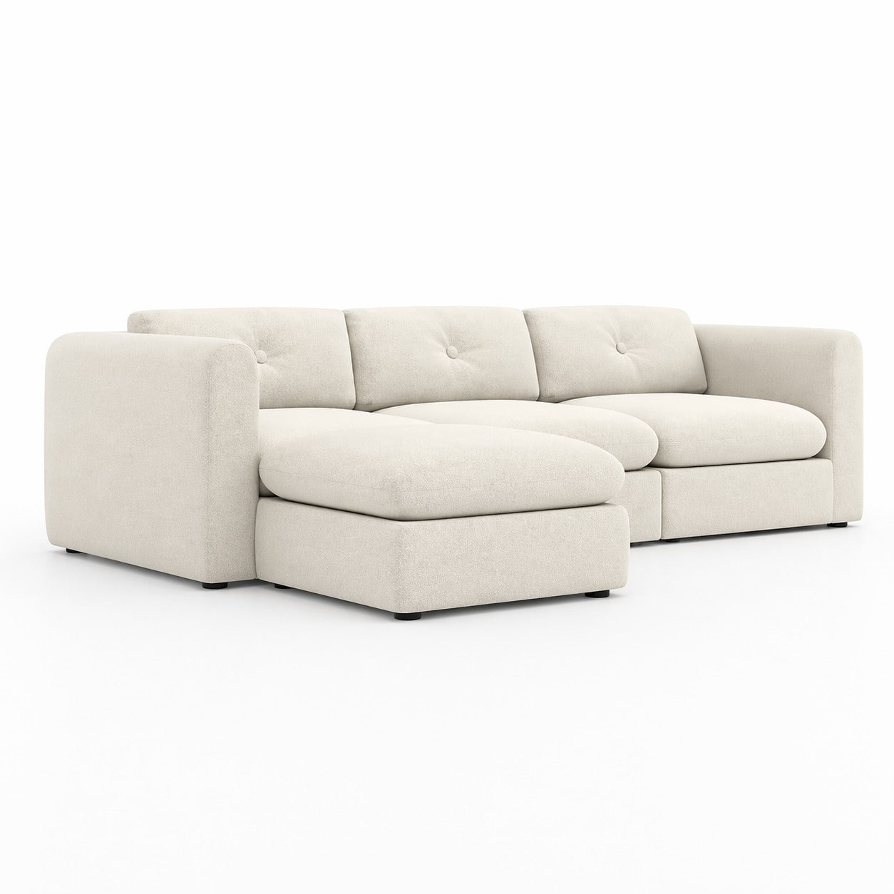 Mayfair 3 Piece Modular Sofa + Footstool