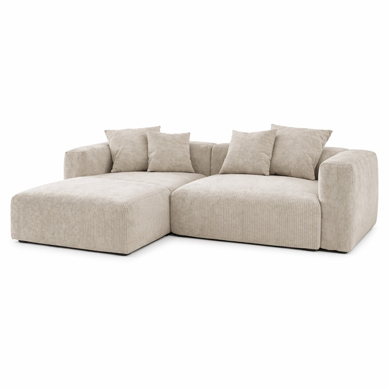 Kensington Modular 2 Seater Sofa + Footstool