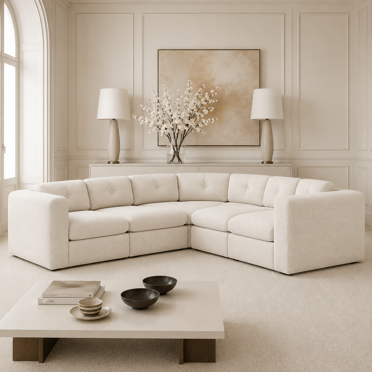 Mayfair Double Corner Modular Sofa