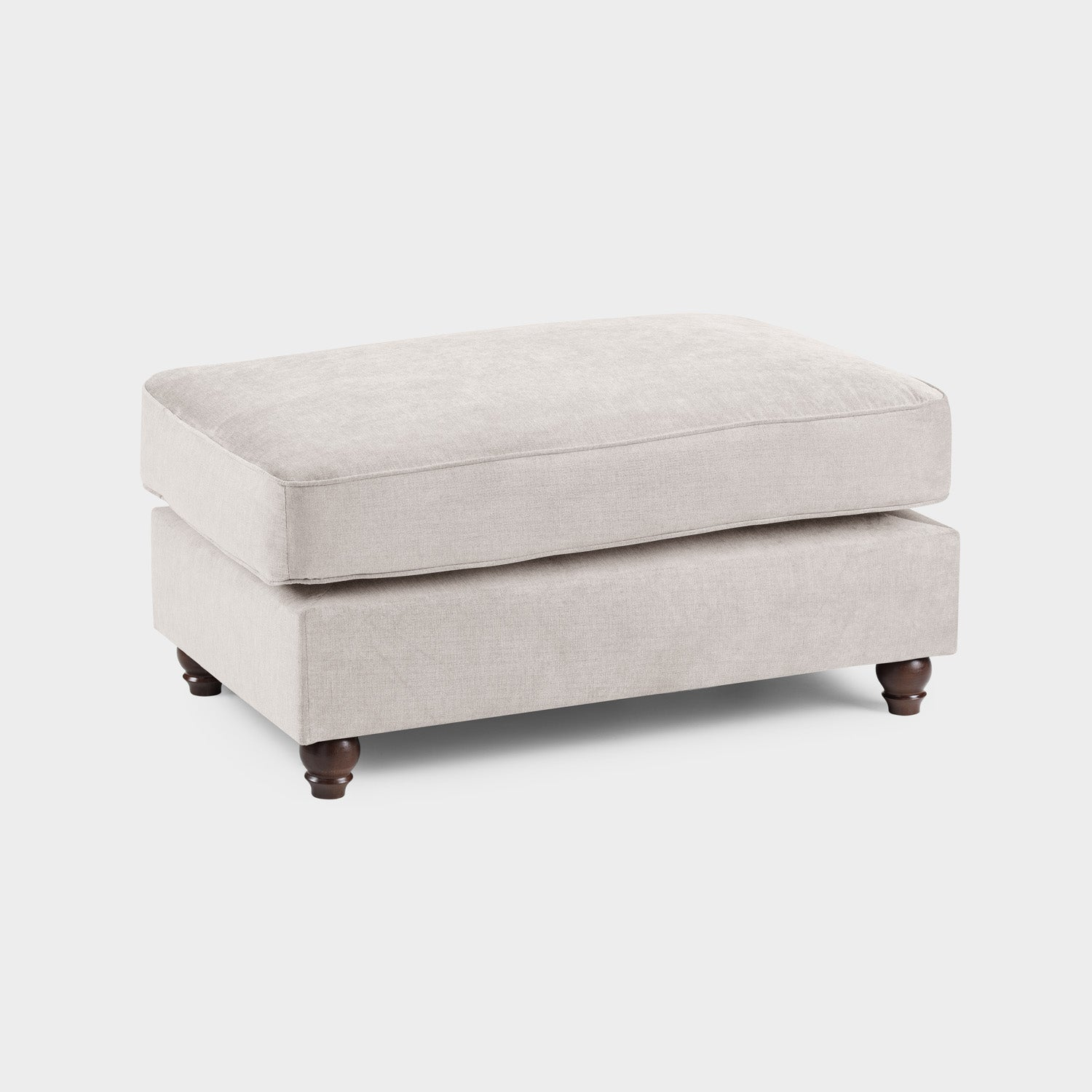 Sloanne Fullback Sofa Stone Footstool