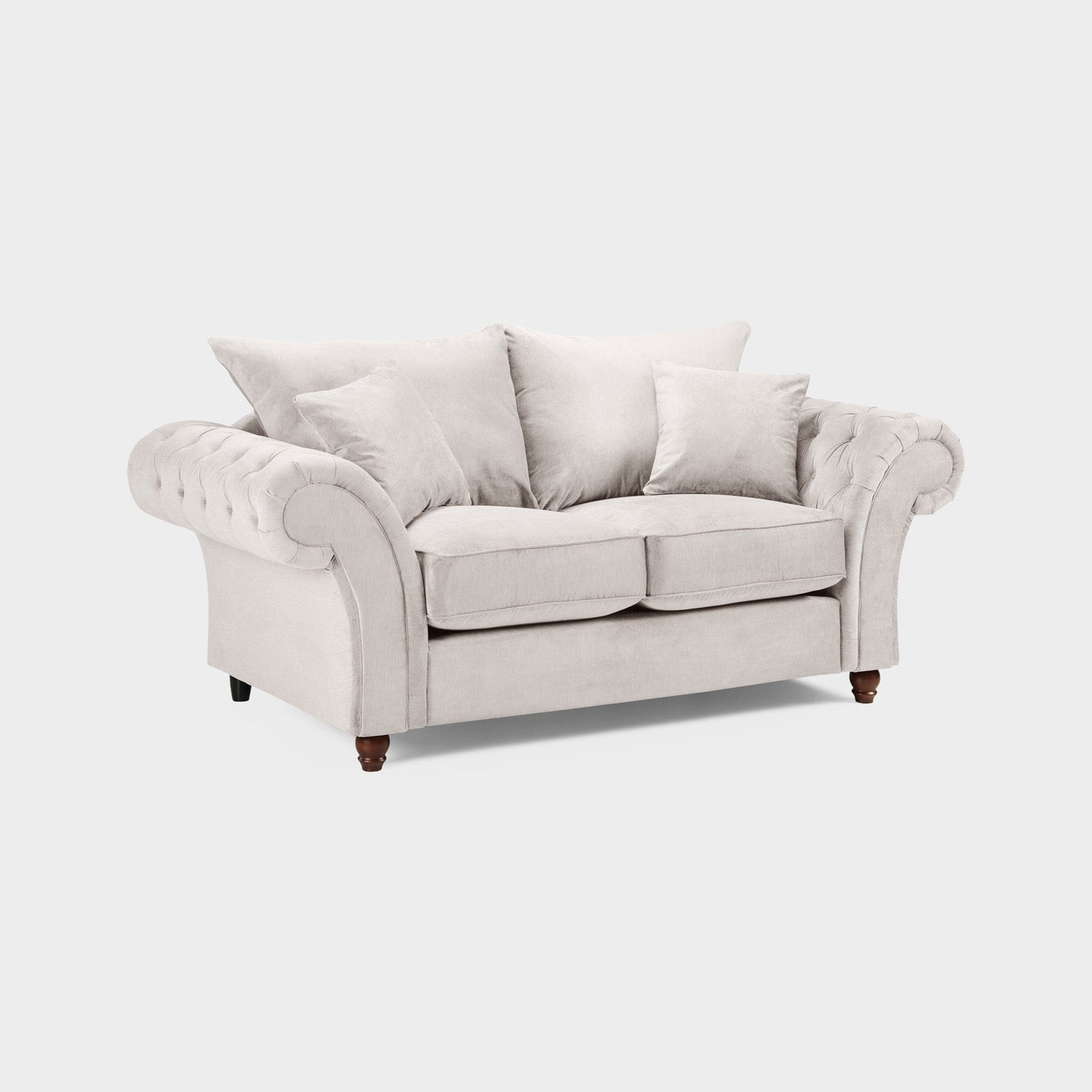 Windsor Fullback Sofa Stone 2 Seater
