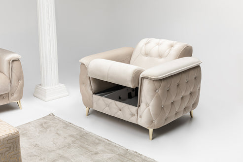 Adana Sofa Set – Luxury 3 Seater, & 2 Seater