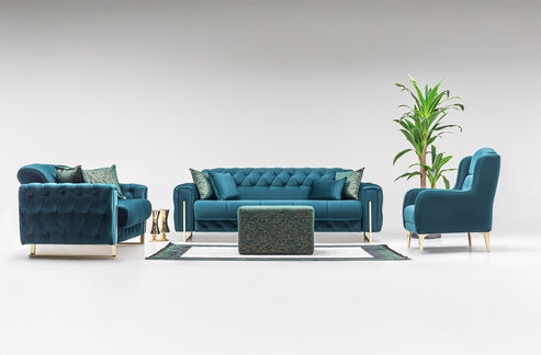 Antalya Sofa Set – Luxury 3-Seater & 2-Seater