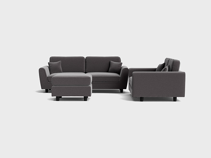 Marylyn 3 Seater + 2 Seater + Footstool Set